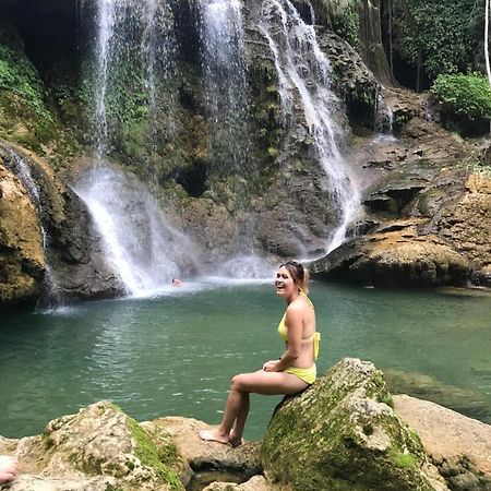Lepont Mu Waterfall Bungalow Hòa Bình Eksteriør billede