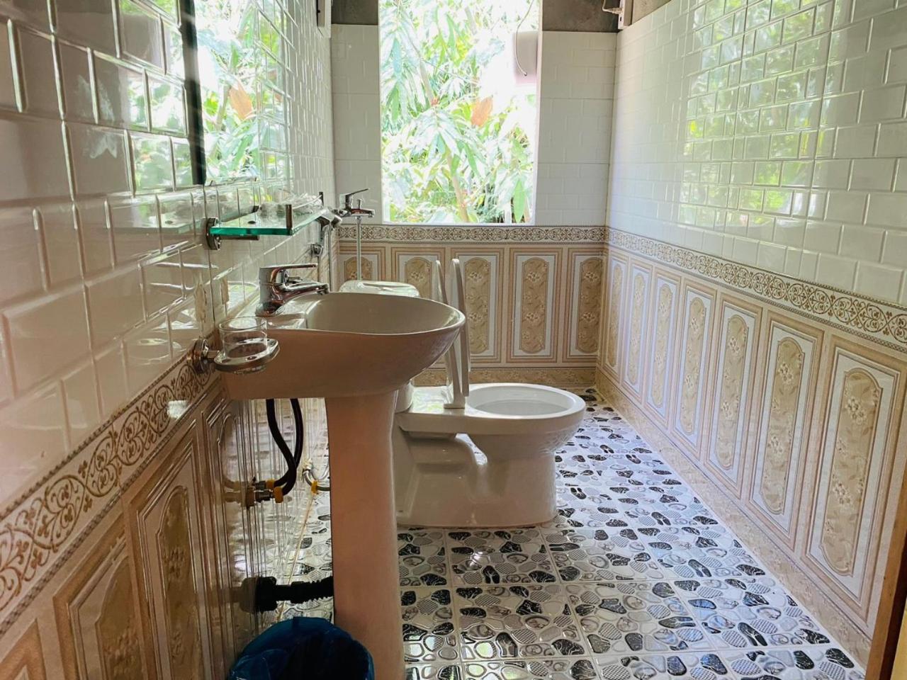 Lepont Mu Waterfall Bungalow Hòa Bình Eksteriør billede