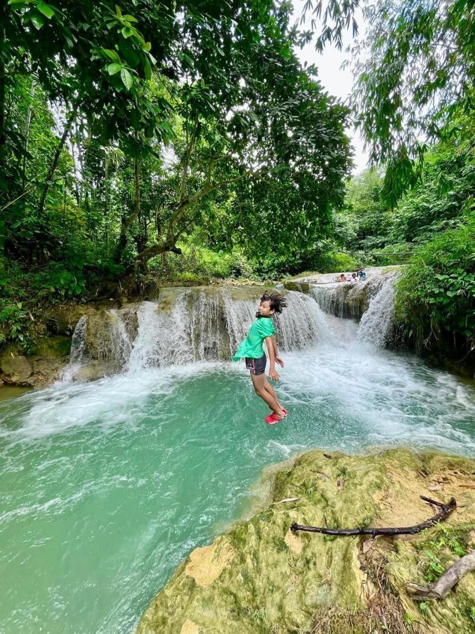 Lepont Mu Waterfall Bungalow Hòa Bình Eksteriør billede