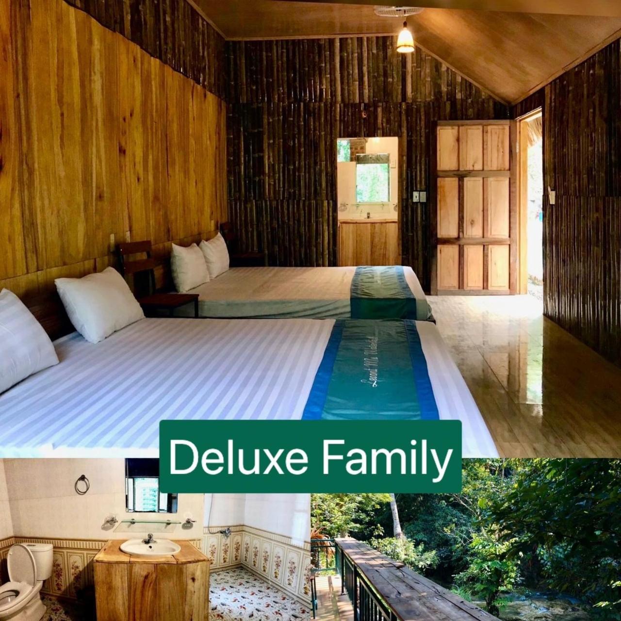 Lepont Mu Waterfall Bungalow Hòa Bình Eksteriør billede