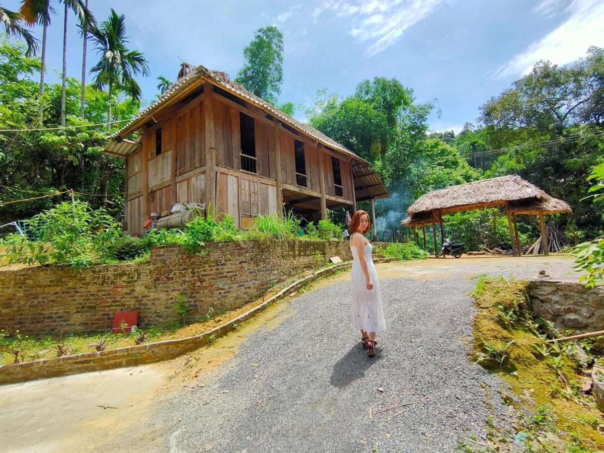 Lepont Mu Waterfall Bungalow Hòa Bình Eksteriør billede