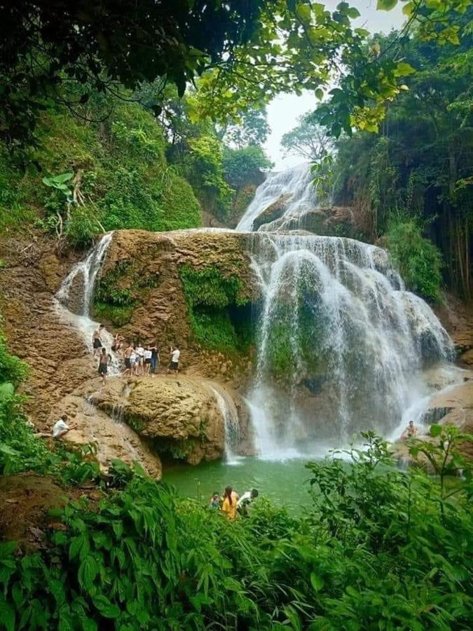 Lepont Mu Waterfall Bungalow Hòa Bình Eksteriør billede