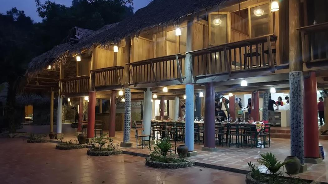 Lepont Mu Waterfall Bungalow Hòa Bình Eksteriør billede