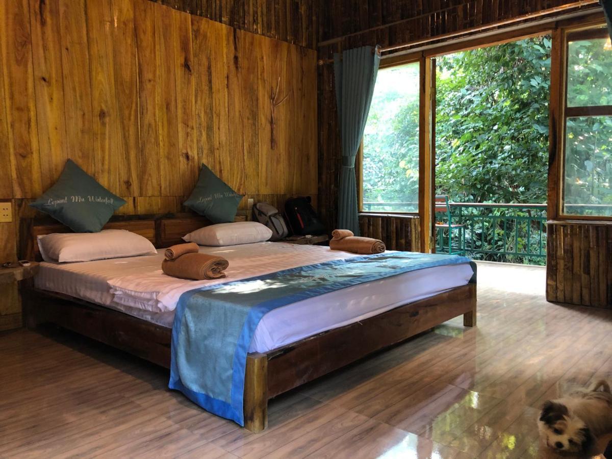 Lepont Mu Waterfall Bungalow Hòa Bình Eksteriør billede
